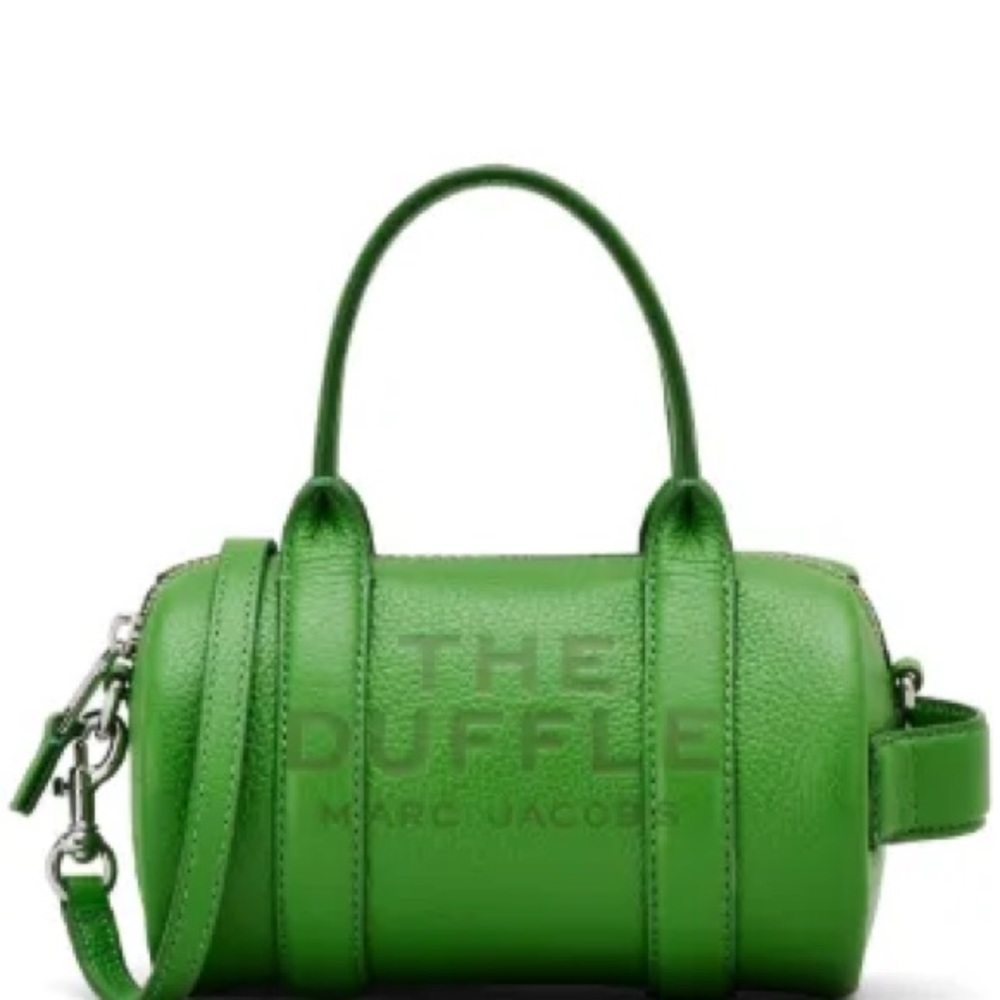 EUC Marc Jacobs Green Mini Duffle Bag